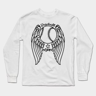 Baseball mom Long Sleeve T-Shirt